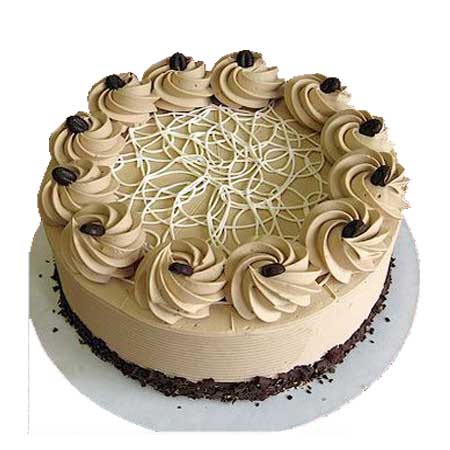 White Chocolate Mud Cake with Mocha Buttercream - Cake Style