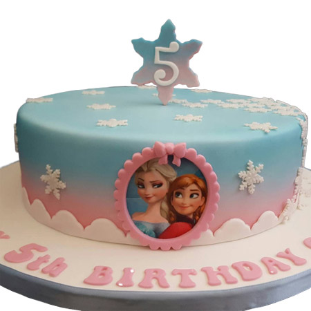 Queen Elsa Frozen birthday cake | The Baking Fairy - The Baking Fairy