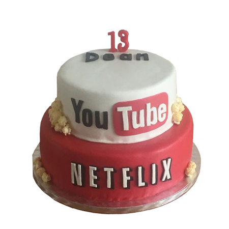 Youtube Social Media Cake – Sei Pâtisserie